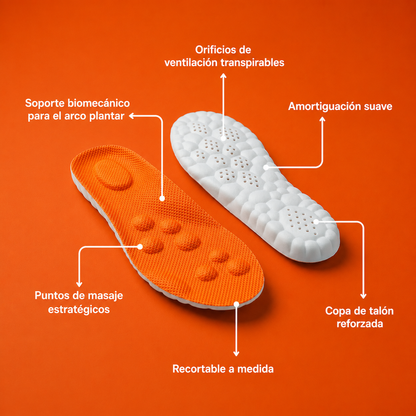 Plantillas de Soporte Biomecánico PisaBien™