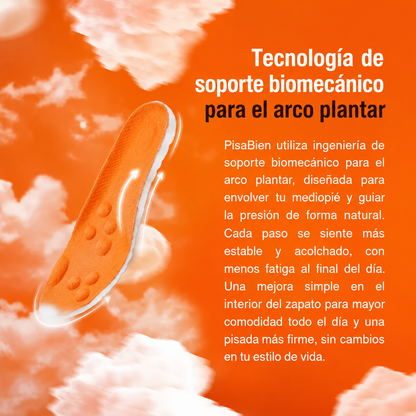 Plantillas de Soporte Biomecánico PisaBien™